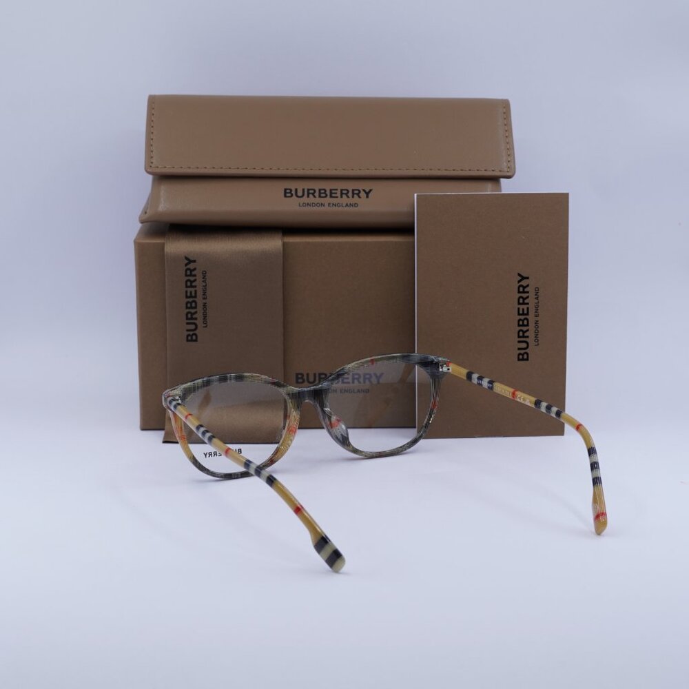 Final Price! Burberry BE2389F 4087 Vintage Check Eyeglasses 52mm - Picture 5 of 11